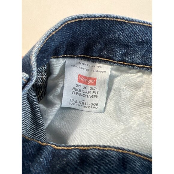 Wrangler Mens Regular Fit 31x32 Premium Quality Jeans - Picture 4 of 6